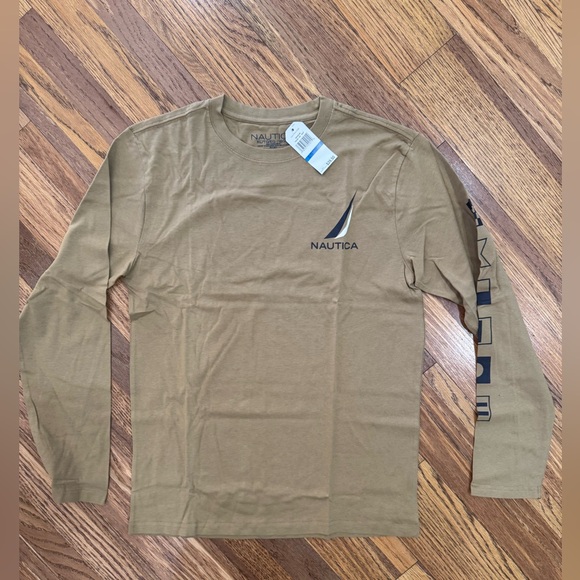 Nautica Toddler and Little Boys Signal Block Long Sleeve Tee XL - Picture 3 of 4